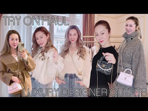 LUXURY DESIGNER OUTFITS | FABRIQUE TRY ON HAUL 🤩 DESIGNERS FROM CHANEL, DIOR, HERMES & LV 💖 LINDIESS