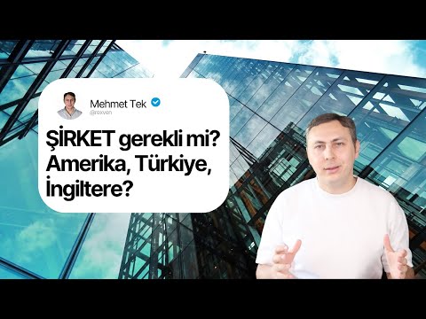 E-ticaret Yapmak için ŞİRKET gerekli mi? Amerika'da mı Türkiye'deki kurmak mantıklı?
