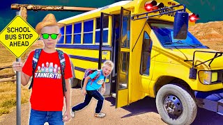 Riding School Bus To The FARM!!