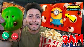 DO NOT WATCH MINIONS & MONSTERS MOVIE AT 3 AM!! (SCARY)