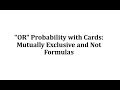 Probability Concepts from a Deck of Cards