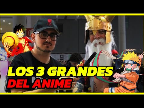 ¿Cuáles son LOS 3 GRANDES del ANIME? OTAKUS en el MANGA BCN 2024