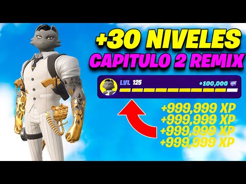 [MAPA de XP] Como *SUBIR RAPIDO DE NIVEL* en FORTNITE REMIX *BUG de EXPERIENCIA* Capítulo 2 XP BUG