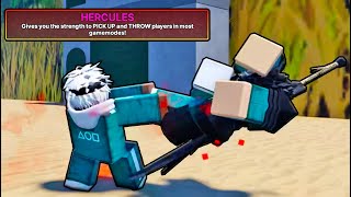 Trolling Players with *NEW* HURCULES POWER in Ink Game (Roblox)