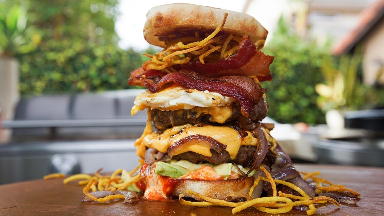 Double breakfast burger #26
