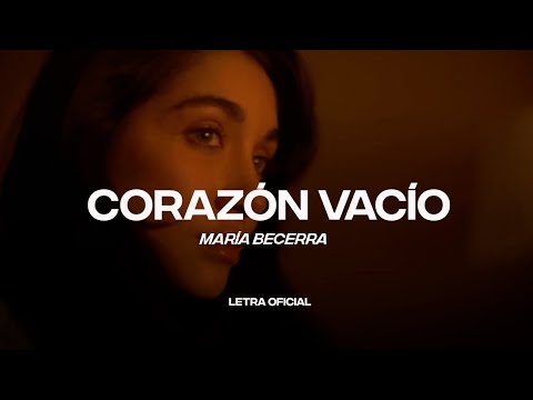 María Becerra – Corazón Vacío (Lyric Video) | CantoYo