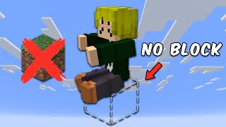 Minecraft, tapi Gw Mulai Tanpa Block!! Minecraft No Block