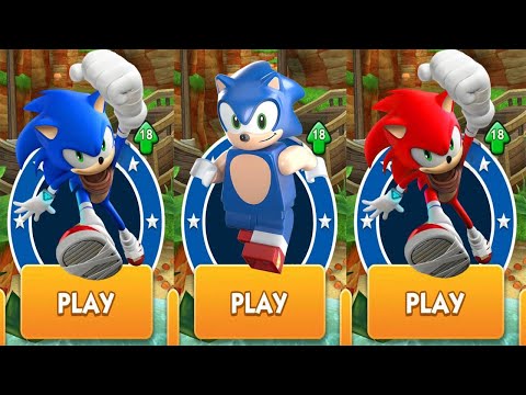 LEGO SONIC vs FIRE SONIC BOOM SUBWAY SURFERS vs SONIC BOOM - SONIC DASH 2 vs ALL BOSSES - SONIC DASH