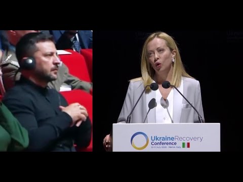 Giorgia Meloni: "Mosca ha fallito. Un fondo Ue 10 miliardi per ricostruire Kiev" (12.07.25)
