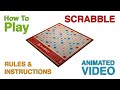 Scrabble Game Rules and Scoring