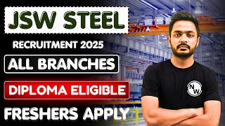 JSW STEEL New Vacancy 2025 | Freshers | Job Vacancy 2025 | Latest Jobs 2025| Mnc Jobs | Naukari wala