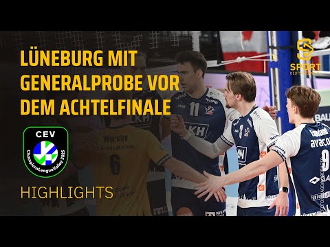 JASTRZEBSKI Wegiel vs. SVG LÜNEBURG | Highlights, CL Männer | SDTV Volleyball