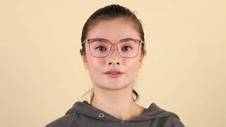 Burberry BE2376 ELIZABETH Asian Fit 4069 Square Transparent Light