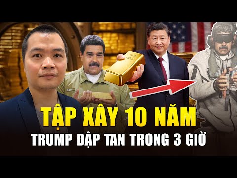 Vành Đai Con Đường Của Trung Quốc Sụp Đổ Ở Venezuela, Tập Xây Trong 10 Năm, Trump Phá Trong 3 Giờ