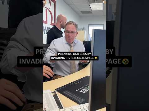Pranking our boss 🤣😜🤪🤨#funnyprank #funnycomedy #funnyvideo #laughter #comedy #fyp #foryoupage