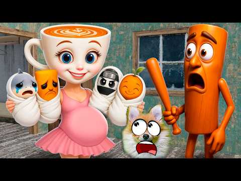 ТУНГ ТУНГ - наш ПАПА?! SPRUNKI Incredibox Italian Brainrot Among Us Лера и Макс