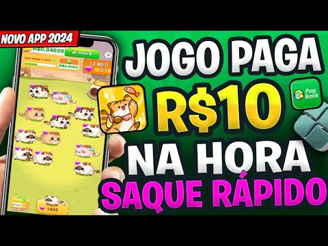 JOGO para GANHAR DINHEIRO via PIX e PAGBANK🤑 Saque Hoje até R$10💸 App para Ganhar Dinheiro Rápido