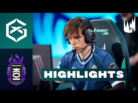 GIANTX vs MOVISTAR KOI | HIGHLIGHTS FR | LEC WINTER SPLIT 2025