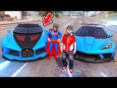 تحدي السباق ضد سوبرمان😱🔥!! | فلم قراند