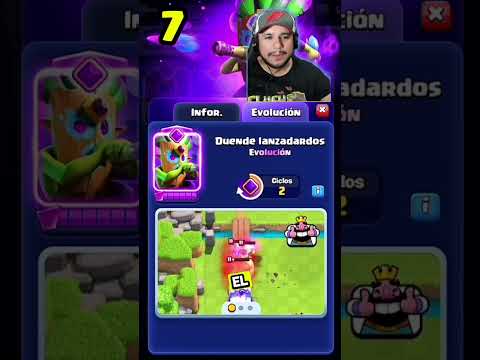 Top 10 evoluciones de #clashroyale