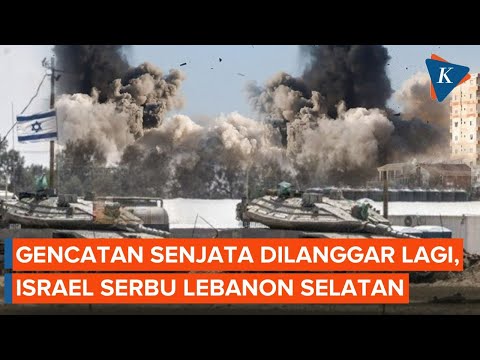 Gencatan Senjata Dilanggar, Militer Israel Serang Lebanon Selatan