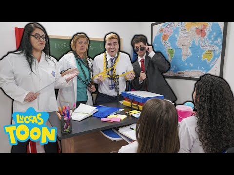 O ESPIÃO ARMOU PRO LUCCAS NA ESCOLA FANTÁSTICA