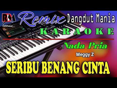 Seribu Benang Cinta - Meggy Z || Karaoke (Nada Pria) Dj Mix Dut Orgen Tunggal