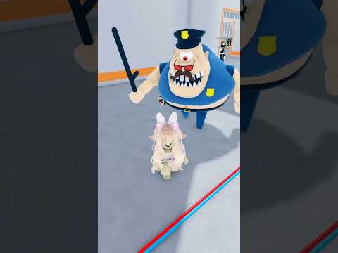 الهروب من الشرطي ابو عين واحدة #روبلوكس #roblox #roblox_games #shorts