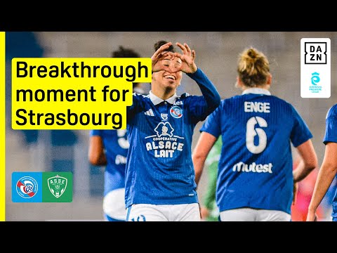 HIGHLIGHTS | RC Strasbourg vs. AS Saint-Étienne (Arkema Première Ligue Matchday 6)