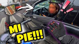 Señora ME PISA EL PIE CON EL AUTO😰/ DIDI MOTO MUJER ME CUENTA ÈSTO 😱 Observaciones Diarias 282