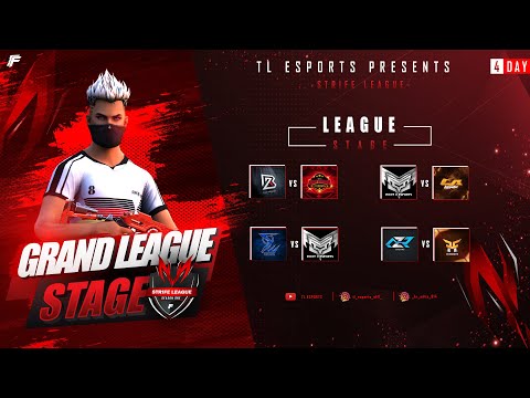 STRIFE LEAGUE | LEAGUE STAGE [ DAY-4 ] |  BEST OF TWO | 2000 INR | MOBILE TOURNMENT | #tlesports #tl