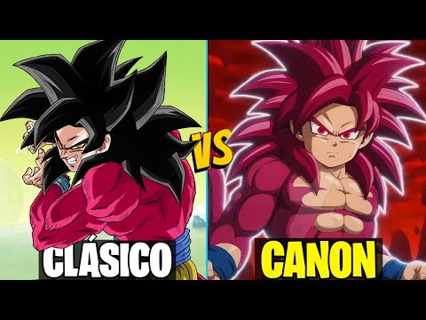 🔴¿Cuál la MEJOR VERSIÓN de Goku SSJ4? GT VS Daima