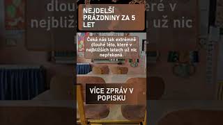 Školáci budou slavit: Nejdelší prázdniny!