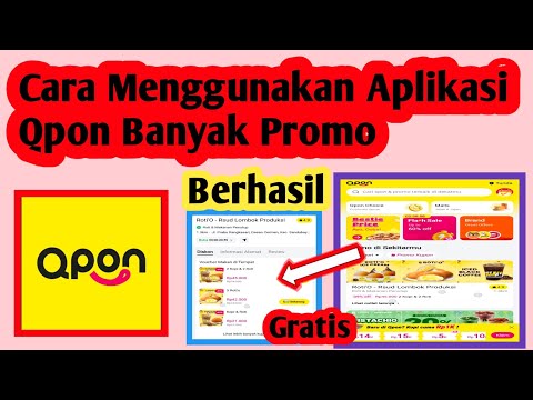 Update ‼️ Cara Mengggunakan Aplikasi Qpon Banyak Promo | How To Use Qpon