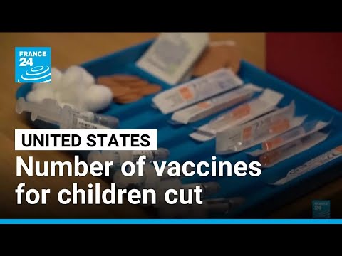 YouTube video thumbnail:  The US Cuts Number of Recommended Vaccine for Children