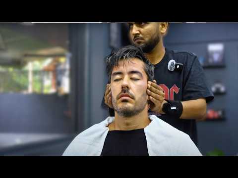 Soothing Indian Barber Massage ASMR by Mango Best Barbershop Mumbai