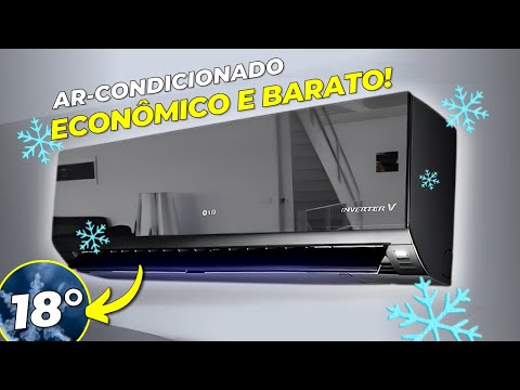 TOP 7 MELHORES AR- CONDICIONADO BARATO e ECONÔMICO em 2024! (SPLIT e PORTÁTIL)