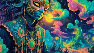 Psychedelic Trance - Magic Mushrooms / Hallucinations mix 2025 (AI Graphic Visuals)