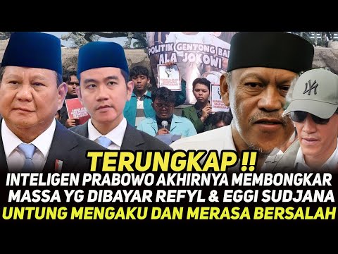 Sekarang Siapa yg Menyesal dan Malu !! Demi Duit rela memprovokasi dan Mefitnah