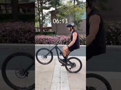 How Long Can He Wheelie With No Hands? 🤔
