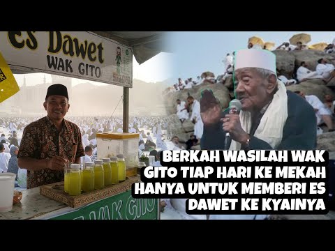 Kh khusein ilyas, Berkahnya wasilah yaqin pada guru tiap hari bisa ke Mekah