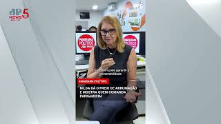 Nilda dá o freio de arrumação e mostra quem comanda Parnamirim