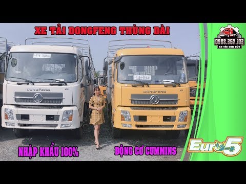 Xe tải Dongfeng 9 tấn B180 thùng 7m5 - 300tr có xe