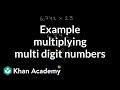 Multiplication Using the Standard Algorithm