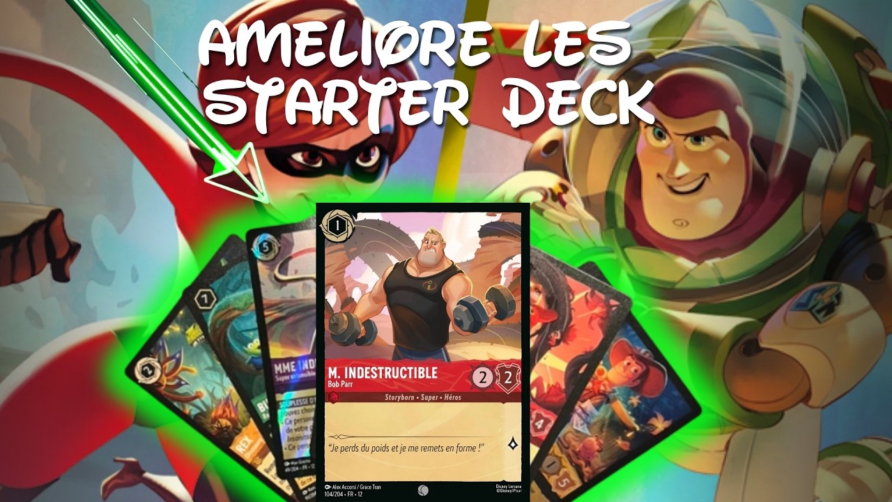 Lorcana : Comment OPTIMISER vos Decks de Démarrage facilement !