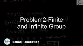 Problem2-Finite and Infinite Group