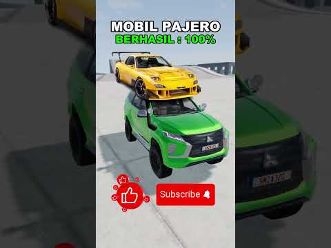 mobil melewati jalan rusak #beamngdrive #youtubeshorts #shortvideo #shorts #gaming #gameplay