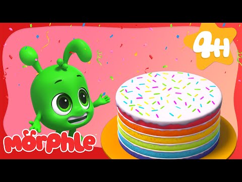 Robot Orphle And Morphle Cake Chase | Morphle's Family | My Magic Pet Morphle | Kids Cartoons