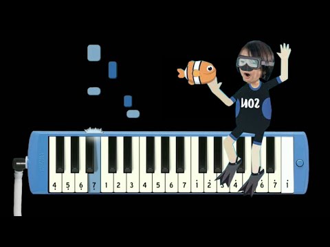Not Pianika Lagu Ikan Saga
