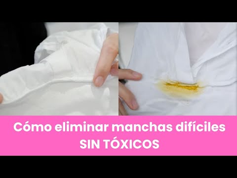 Cómo eliminar manchas difíciles sin tóxicos (sin lejía o cloro) | Barrita QUITAMANCHAS Nelly